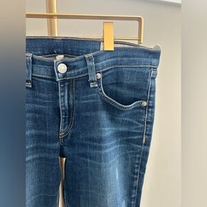 Rag & Bone The Kensington Skinny Jeans Hi-Low Hem Size 28